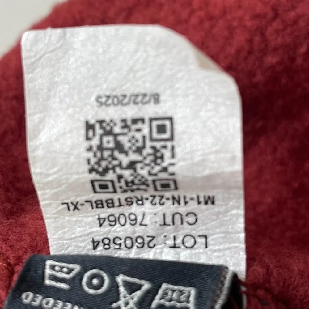 NEW American Giant Mens‎ XL Fleece Bomber Jacket Full Zip Up